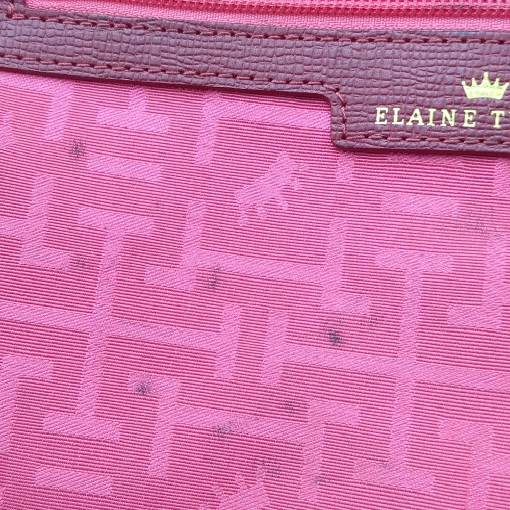 Elaine Turner leather satchel